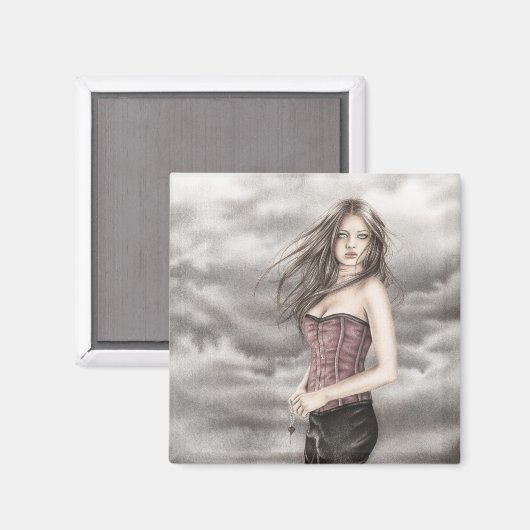 De gebroken kettingmagneet magneet (Voorkant / Achterkant)