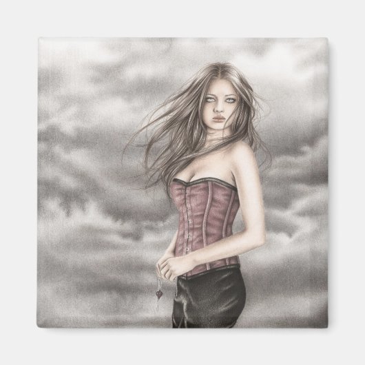 De gebroken kettingmagneet magneet (Voorkant)