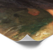 De gebroken Pitcher van Bouguereau Poster (Hoek)