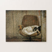 de gebroken stoel legpuzzel (Horizontaal)