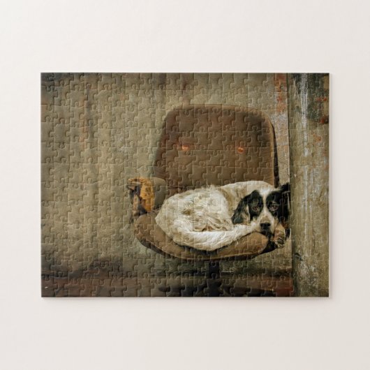 de gebroken stoel legpuzzel (Horizontaal)