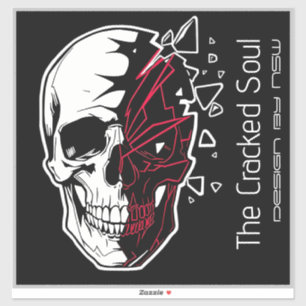 De Gebroken Ziel Sticker