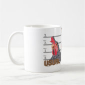 De gebruikelijke CHICKEN-verdachten - Barred Rock  Koffiemok (Links)