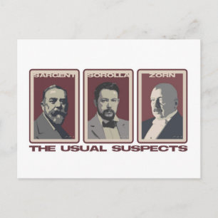 De gebruikelijke vermoedelijke Briefkaarten
