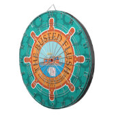 De gebuste spoeling (Aqua) - Dartbord (Voorkant Rechts)