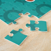 De gebuste spoeling (Aqua) - Legpuzzel (Zijkant)