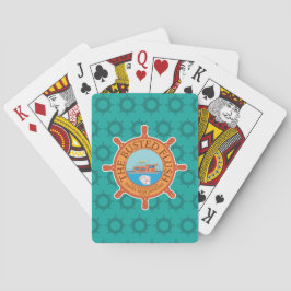 De gebuste spoeling (Aqua) - Pokerkaarten
