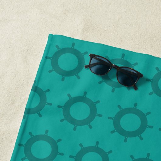 De gebuste spoeling (Aqua) - Strandlaken (In situ)