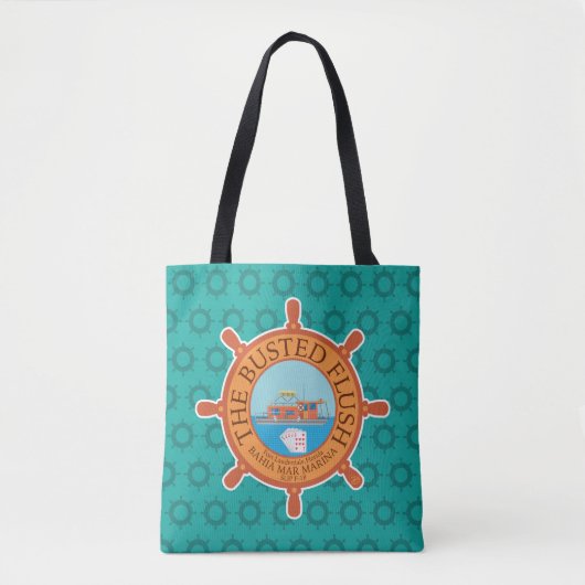 De gebuste spoeling (Aqua) - Tote Bag (Voorkant)