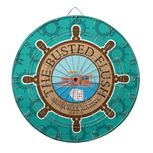 De gebuste spoeling (primair) - dartbord (Voorkant)