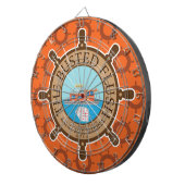 De gebusted spoeling (Oranje) - Dartbord (Voorkant Rechts)