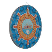 De gebusted spoeling (secundair) - dartbord (Voorkant Links)