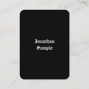 De gecalligraveerde  Retro van het Manuscript kijk Visitekaartje