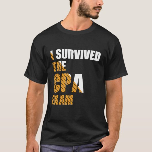 De gecertificeerde accountant van het CPA-examen o T-shirt (Voorkant)