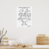 De gecompliceerde Chinese familieboom - Kantonees Poster (Keuken)