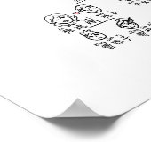 De gecompliceerde Chinese familieboom - Mandarijn Poster (Hoek)