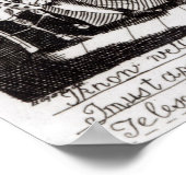 De gecompliceerde Richardson, 1724 Poster (Hoek)