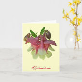 De gecultiveerde Kaart van de Nota van de Akelei (Gele Bloem)