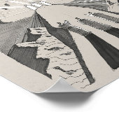 De gedaanteverwisseling – Jezus, Mozes en Elia Poster (Hoek)