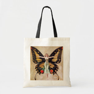De gedaanteverwisseling van de Flapper Girl tot vl Tote Bag