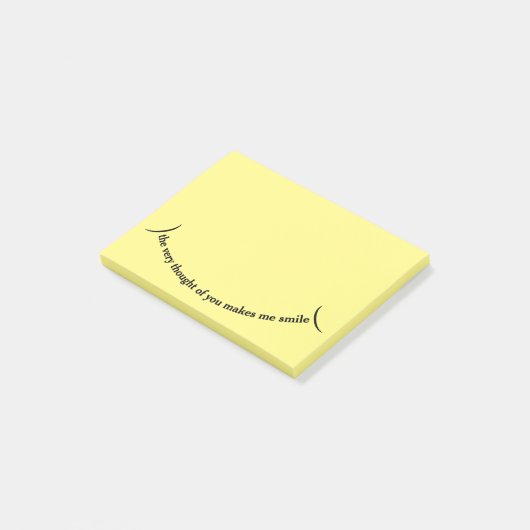 De gedachte aan jou Post-it Post-it® Notes (Schuin)