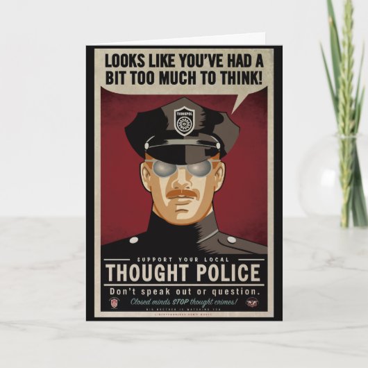 De gedachte Kaart van de Politie (Voorkant)