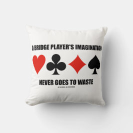 De gedachte van een brugspeler gaat nooit verspill kussen