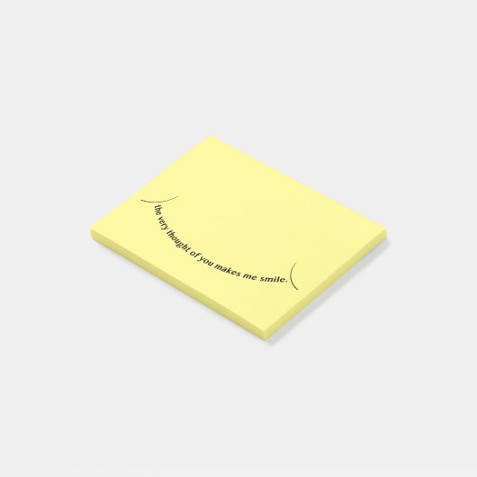 De gedachte van je post-it post-it® notes (Schuin)