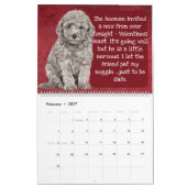 De gedachten van mijn poolkalender kalender (Feb 2027)