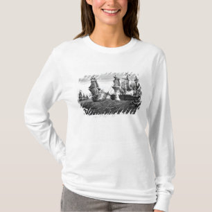 De gedenkwaardige strijd tussen kapitein Pearson T-shirt