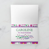 De Gediplomeerde Kaart van roze & Paarse (Binnen)