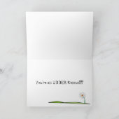 De Gediplomeerde van Congrats ..... U bent een Kaart (Binnen)