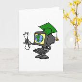 De Gediplomeerde van de computer Kaart (Gele Bloem)