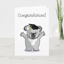 De Gediplomeerde van de koala Kaart