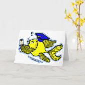 De Gediplomeerde van de Vissen van afstuderen Kaart (Gele Bloem)