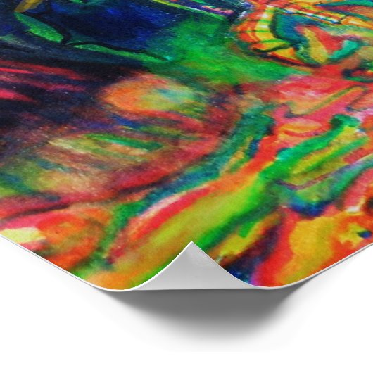 De gedistilleerde ruimte poster (Hoek)