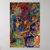 De gedistilleerde ruimte poster (Voorkant)