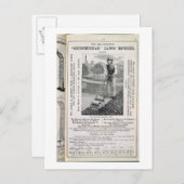 De geëerde 'Archimedean' Lawn Mowers, van de Briefkaart (Voorkant / Achterkant)