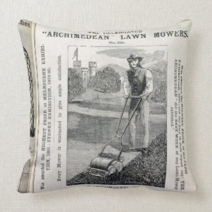De geëerde 'Archimedean' Lawn Mowers, van de Kussen