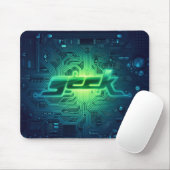 De Geek Mousepad Muismat (Met muis)