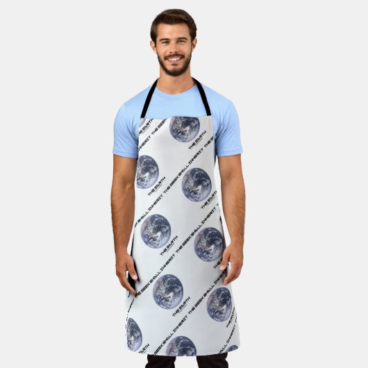 De geek zal de aarde innemen schort (Gedragen)