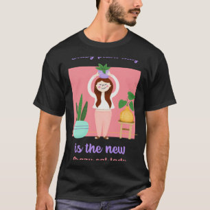 DE GEEKSE PLANTENVROUW IS DE NIEUWE KATTENVROUW T-SHIRT