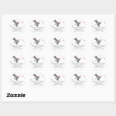 De Geeky Gamers sparen de Stickers van de Datum (Vel)
