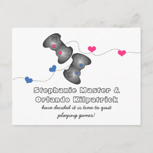 De Geeky Gamers sparen het Briefkaart van de Datum