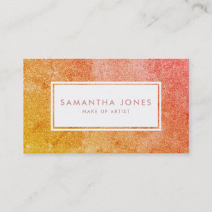 De geeloranje Fonkeling schittert Girly maakt Visitekaartje