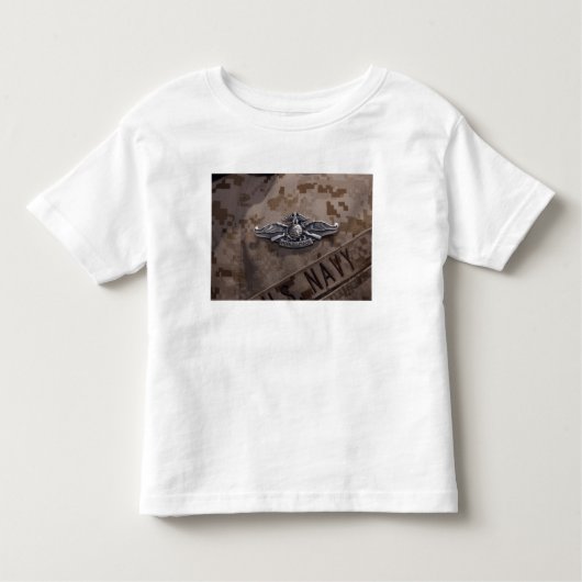 De geëngageerde vloot Marine Force Warfare Kinder Shirts (Voorkant)