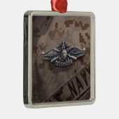 De geëngageerde vloot Marine Force Warfare Metalen Ornament (Rechts)