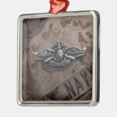 De geëngageerde vloot Marine Force Warfare Metalen Ornament (Links)