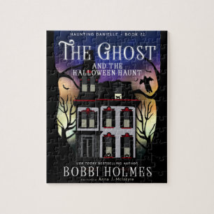 De geest en de Halloween Haunt Book Hoesje Puzzel