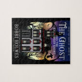 De geest en de Halloween Haunt Book Hoesje Puzzel Legpuzzel (Horizontaal)